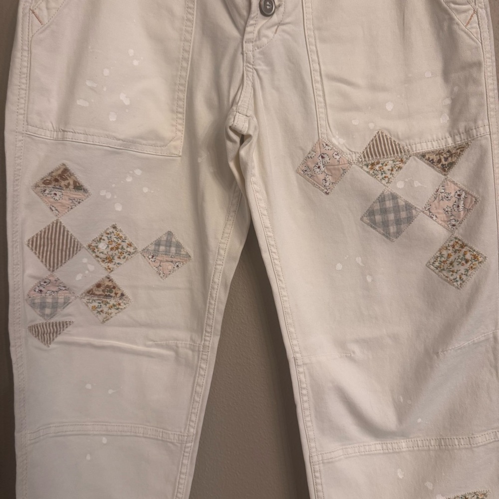 Anthro / Pilcro -The Wanderer Patchwork Utility P… - image 3